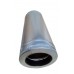 Труба ф140/ф200, 50 см, нерж/оцинк, 0,6 мм